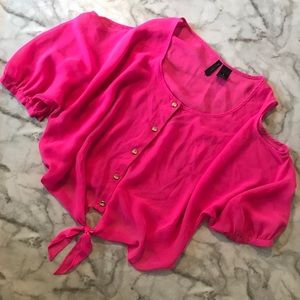 {bisou bisou} cold shoulder top